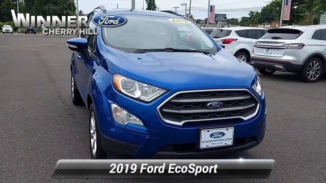 Certified 2019 Ford EcoSport SE Cherry Hill NJ T75006