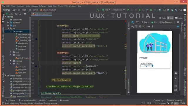 Modern Android UI Design in Android Studio | UiUX Tutorial