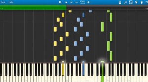 Easy duet to play on piano synthesia