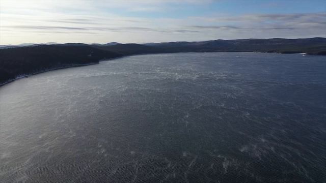 Испарение озера Тургояк. смотреть онлайн