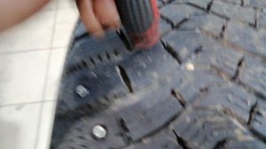 Как не нужно шиповать шины! ?