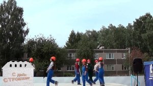 Танец Строителей. Колчеданский ДК