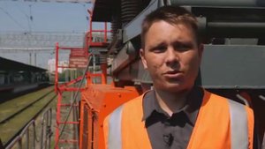 Профессия электромонтер контактной сети .