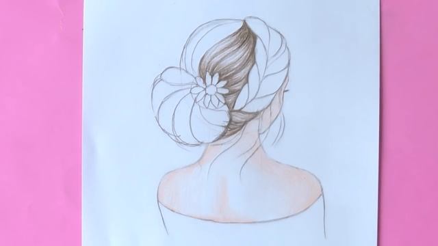 Как нарисовать ВОЛОСЫ карандашами / Рисуем ПРИЧЕСКУ девушки | Art School смотреть онлайн