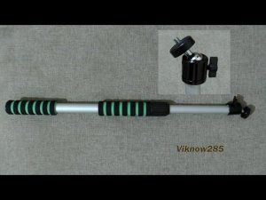 Как сделать монопод (селфи, штатив) для фото видео камеры своими руками / monopod tripod