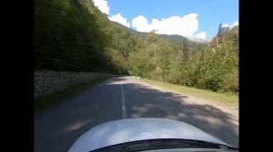 Абхазия сентябрь 2023: по серпантину горных дорог обзор 360