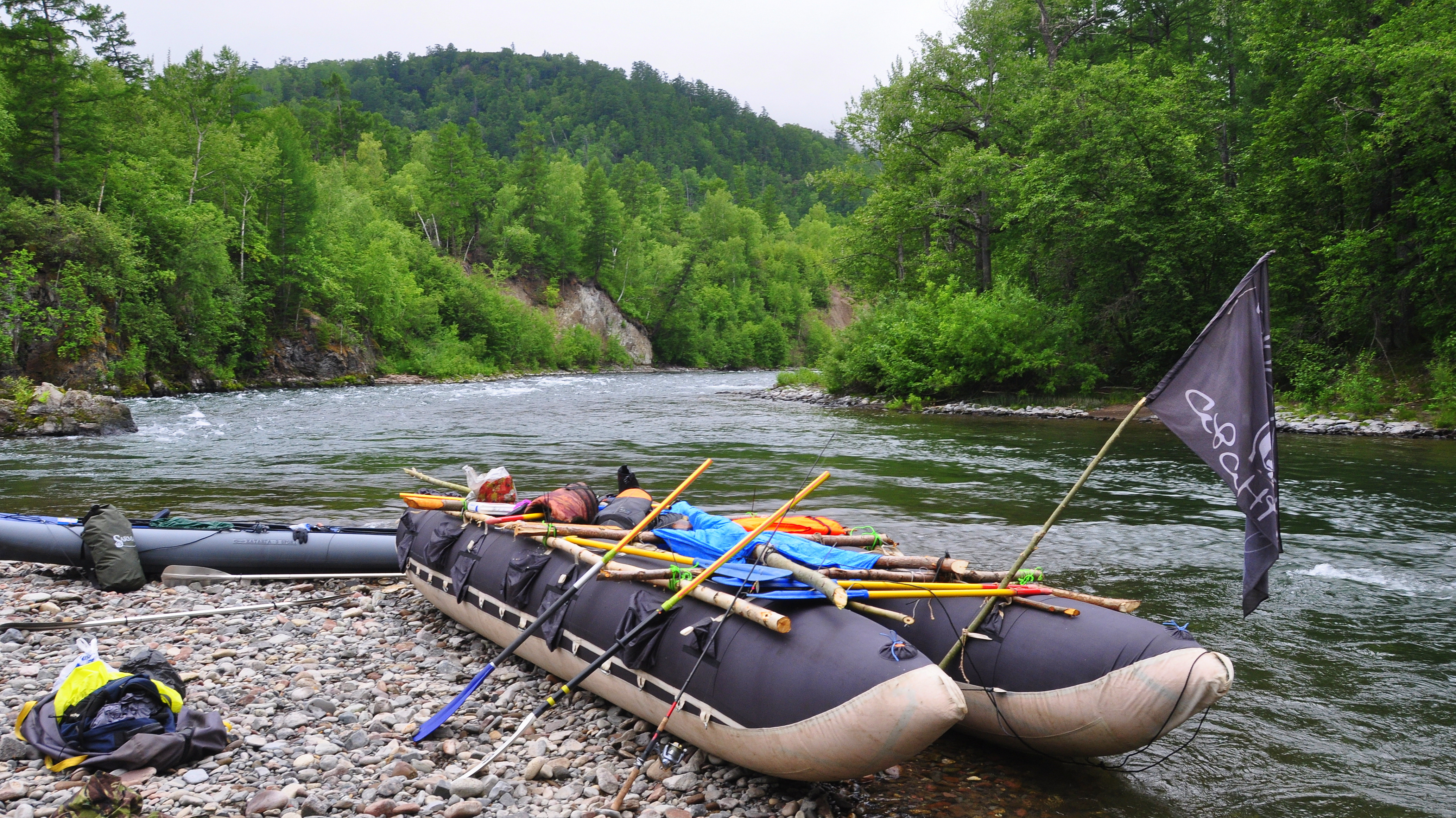 Сплав по реке Быстрая, ЭССО, Камчатка смотреть онлайн