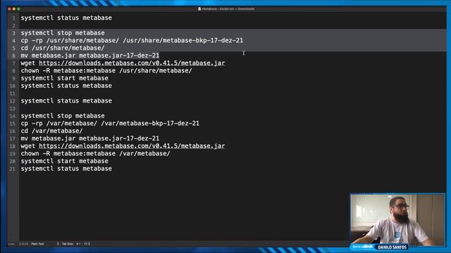 Metabase | Atualização de Versão - LOG4J смотреть онлайн