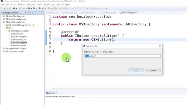 Software Engineering Design Patterns: Abstract Factory in Java OOP with Examples смотреть онлайн