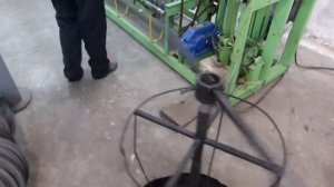 Автоматический станок для производства сетки-рабицы