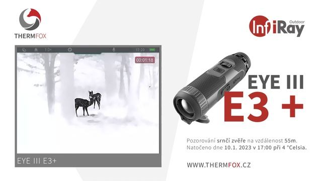 Thermfox - InfiRay EYE III E3+ смотреть онлайн