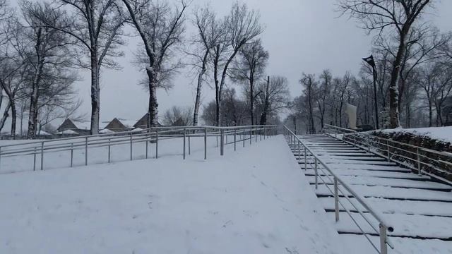 Опять снегопад в Таразе 25 февраля 2023 смотреть онлайн