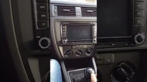 Магнитола из Китая для Джетта 6