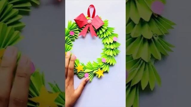 Christmas Decorations / Paper Wreath