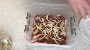Лучший маринад для шашлыка на электрошашлычнице.