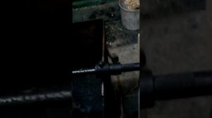 Самодельный вертел для мангала.