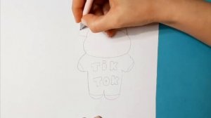 КАК СДЕЛАТЬ УТОЧКУ ЛАЛАФАН ИЗ БУМАГИ В КОСТЮМЕ/1258/HOW TO MAKE A LALAFAN DUCK OUT OF PAPER