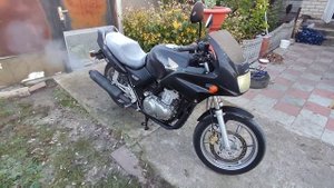 HONDA CB500 S_ холодный запуск мотоцикла_ и расход топлива в смешанном цикле по ровному 160-190 км/