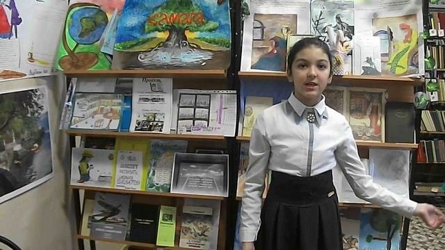 Страна читающая — Ангелина Минибаева читает произведение «Унылая пора!» А.С.Пушкин