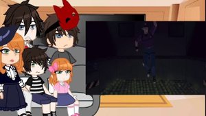 Past Afton family react to sister location animation~||by : it's Sakkiro||not original