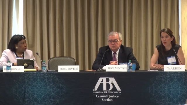 The Role of the Bench in Criminal Justice Reform смотреть онлайн