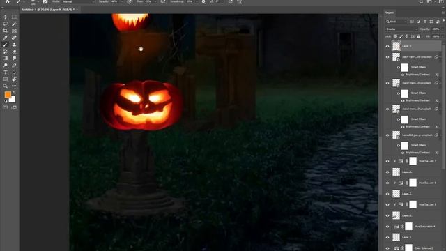 Edit Your Photos In Photoshop | Halloween Edits | Haunted House Editing / ZEESHAN EDIT,X смотреть онлайн
