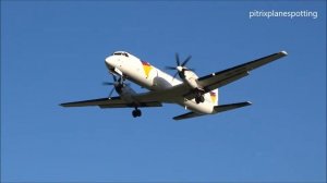 [RARE] West Air Sweden [SE-MHG] British Aerospace BAe ATP-F(LFD) landing Brussels Airport 25L