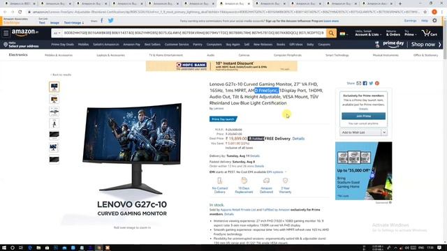 Amazon Sale 2020 Best Gaming Monitor Offers | Best Gaming Monitor Under 10000 | Budget 4k Monitor смотреть онлайн
