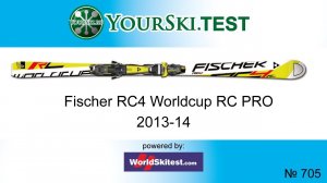 Тесты горных лыж Fischer RC4 Wc RC (Сезон 2013-14)