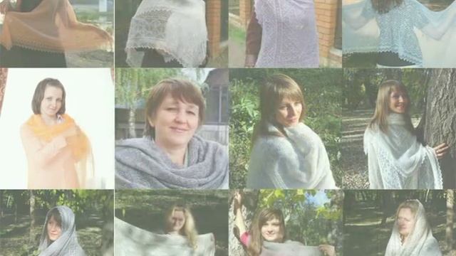 How To Tie a Scarf Как завязывать платки и шали пуховые