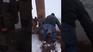 Бурение колонковым буром, изготовленным ООО "ТЕХНОПРОК"