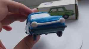 АВТОМОБИЛЬ ИГРУШКА ЗАПОРОЖЕЦ | ЗАЗ 968 М | ЗАЗ ПЛАСТИК СССР | 1:35 1:32 1:36 | ОБЗОР