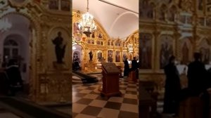 Хор братии Соловецкого Монастыря.05.04.2018