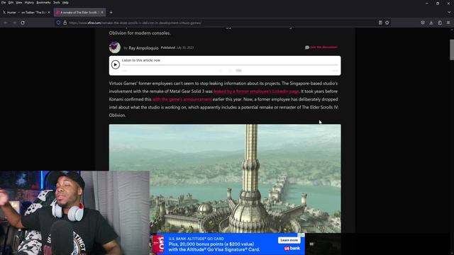 THE ELDER SCROLLS IV OBLIVION REMAKE IN DEVELOPMENT LEAK?