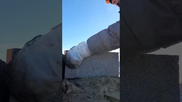 Кладка шлакоблока смотреть онлайн