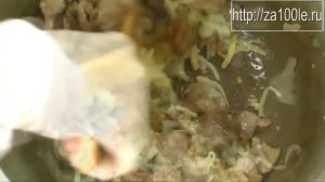 Жареные куриные желудки с картофелем - Наталья Ким