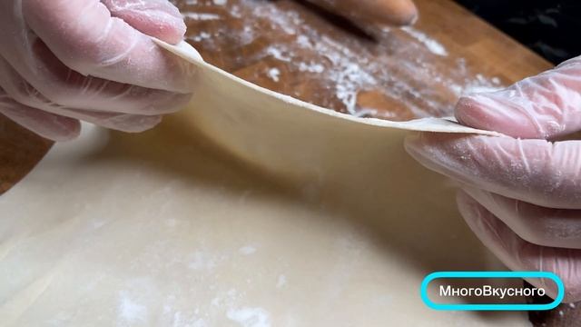ЛАХМАДЖУН или Турецкая тонкая Пицца - Лепешка