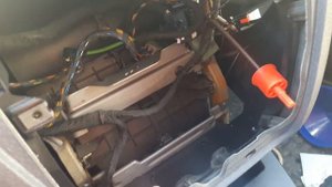 Ford Fiesta/Fusion orta konsol aydınlatması. Подсветка консоль Форд Фьюжн