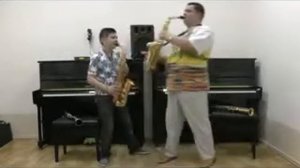 Руслан & Асан Чир-Чир KALABALIK SAXOPHONE