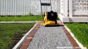 Виброплита Wacker Neuson MP 15 видео - уплотнение грунта, щебня, асфальта