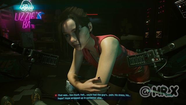 Cyberpunk 2077 Judy as Claire Redfield Gameplay PC Mod