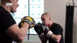 Бокс тренировки.