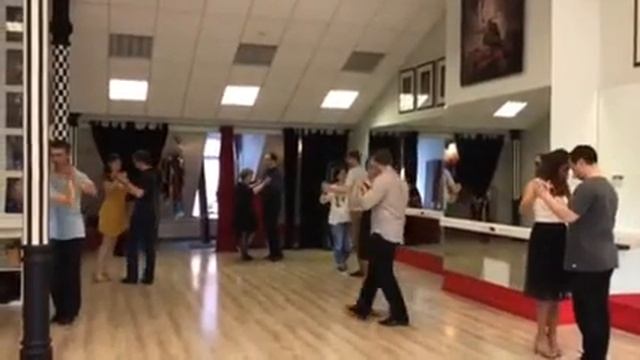 Tango. Открытый урок в EdissaDNItango. смотреть онлайн