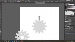 Как нарисовать вращающиеся шестеренки