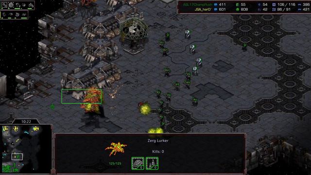 RUSH vs HERO [radeon] Ladder Battle - Starcraft Broodwar смотреть онлайн