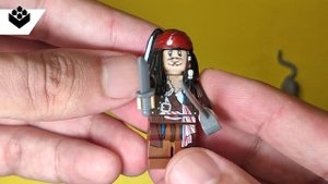 LEGO Pirates of the Caribbean | Captain Jack Sparrow VS. Davy Jones | Unofficial Minifigure | Disne