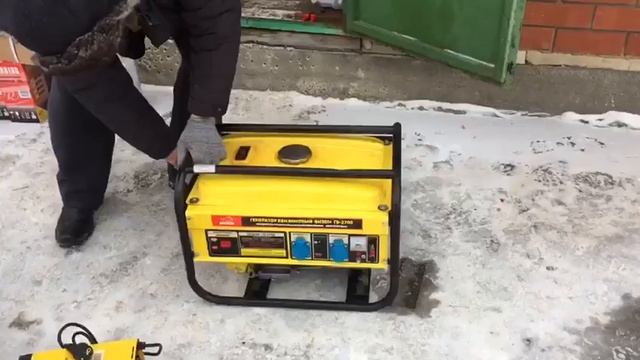 Портативный бензогенератор HUTER DY2500L 2 смотреть онлайн