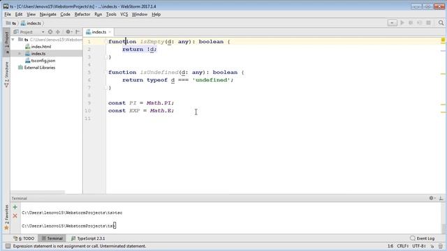 Урок 12 Курс по TypeScript TS Namespace смотреть онлайн