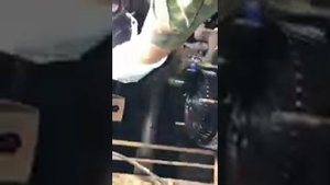 Бензиновый двигатель работает как дизель. The gasoline engine works like a diesel.