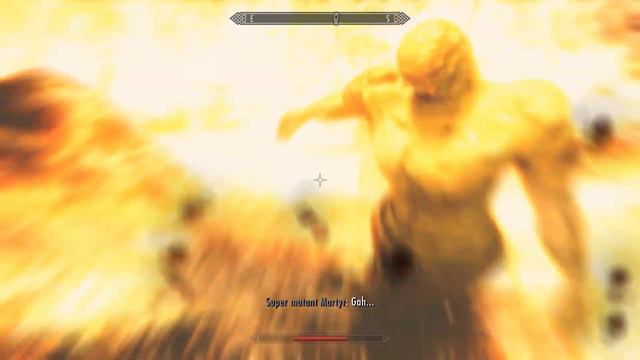 Skyrim SE MOD WIP Super mutant suicider